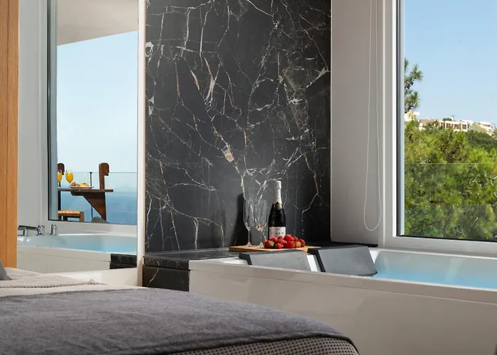 Pefkos View & Maisonette شقة فندقية Pefki
